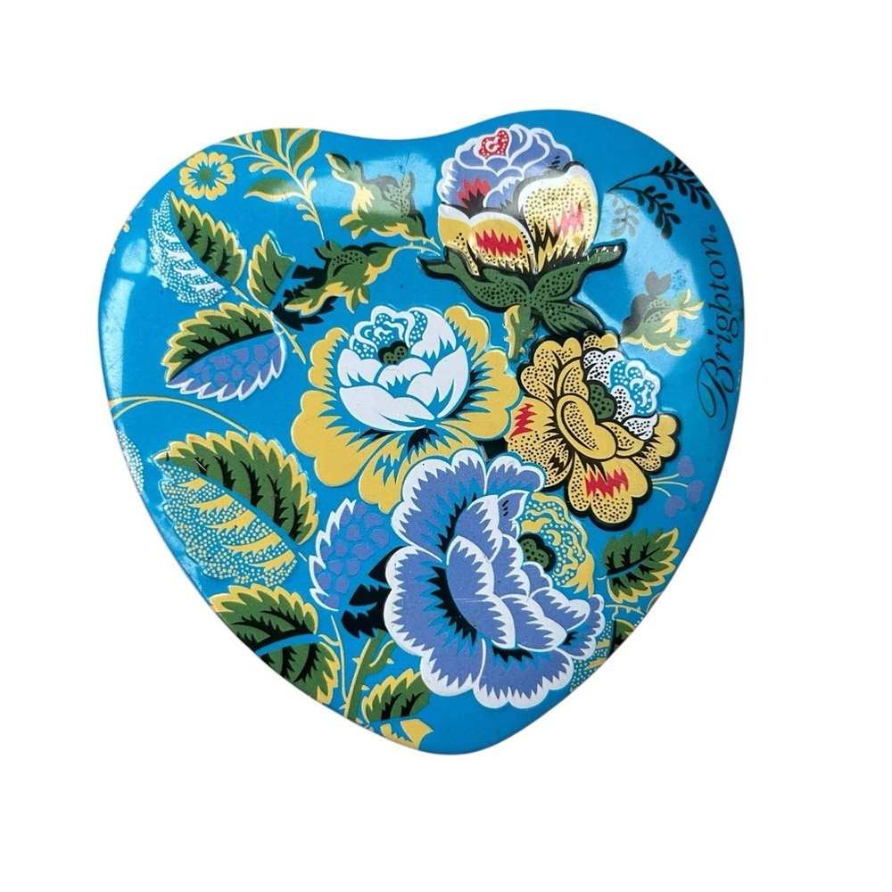 Brighton Set of 3 collectible heart-shaped tins, decorative, inspirational words - Picture 13 of 16